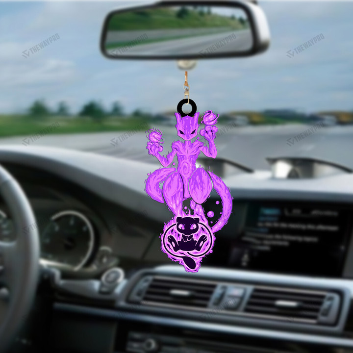 [BUY 1 GET 1 FREE] Evolve Mewtwo Custom Car Hanging Ornament