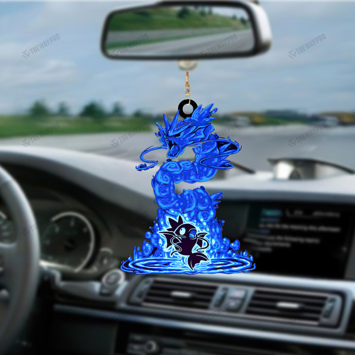 [BUY 1 GET 1 FREE] Evolve Magikarp within Gyarados Custom Car Hanging Ornament