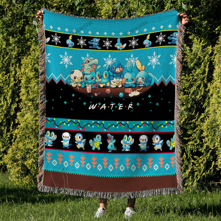 Water Custom Woven Blanket
