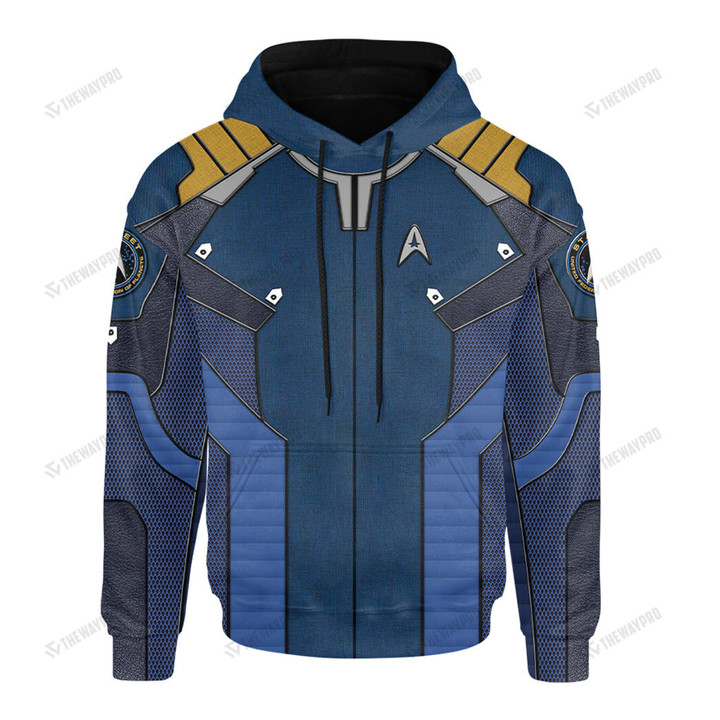 Star Trek Beyond Captain James T. Kirk Uniform Custom Hoodie