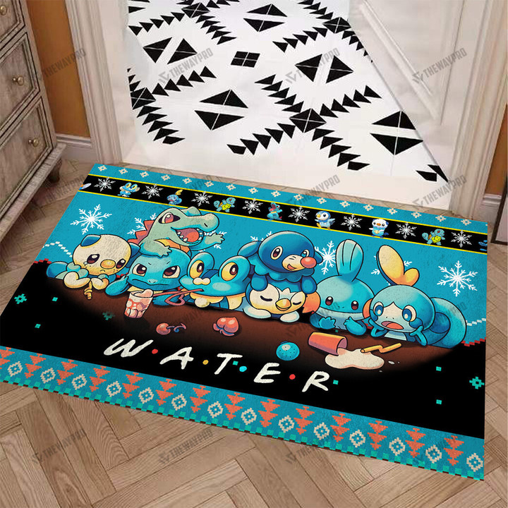 Water Type Custom Doormat