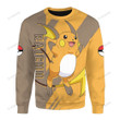 Anime Pkm Raichu Custom Sweatshirt Apparel / S