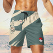 Anime Pkm Snorlax Custom Men Shorts
