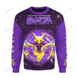 Anime Pkm Alakazam Pixel Custom Sweatshirt Apparel / S Bt24032220