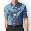 Anime Pkm Dialga Custom Polo Shirt / S