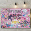 Anime Pkm Fairy Type Custom Landscape Canvas Bo24032225
