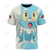 Anime Pkm Froakie Custom T-Shirt Apparel / S
