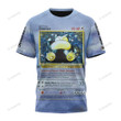 Anime Pkm Snorlax Custom Name T-Shirt / S Bl2103223