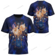 Anime Pkm Galaxy Eevee Custom T-Shirt Bl02032214