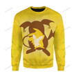 Anime Pkm Pikachu Custom Sweatshirt / S Bl0504225