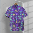 Anime Pkm Ghost Seamless Pattern Custom Hawaii Button Shirt / S Bo1803228