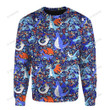 Anime Pkm Dragon Seamless Pattern Custom Sweatshirt Apparel / S Bo23032222