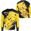 Pkm Pikachu Custom Sweatshirt Apparel Bt2103222