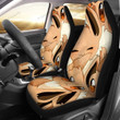 Anime Pkm Cute Eevee Seamless Pattern Custom Thickened Back Car Seat