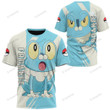 Anime Pkm Froakie Custom T-Shirt Apparel