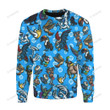 Anime Pkm Flying Custom Sweatshirt / S Bl19032211
