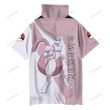 Anime Pkm Mewtwo Custom Hooded Tshirt
