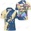 Anime Pkm Lucario Custom Polo Shirt