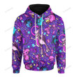 Anime Pkm Psychic Version 2 Featuring Mewtwo Hoodie Zip / S Bl1903222