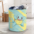 Anime Pkm Squirtle Custom Laundry Basket