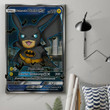 Anime Pkm Batmans Pikachu Custom Canvas