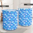 Anime Pkm Ice Seamless Pattern Custom Laundry Basket Bo05042214