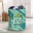 Anime Pkm Bulbasaur Custom Laundry Basket