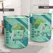 Anime Pkm Bulbasaur Custom Laundry Basket