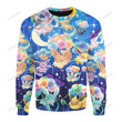 Anime Pkm Balloon Eevee Custom Sweatshirt