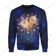 Anime Pkm Galaxy Eevee Custom Sweatshirt / S Bl02032214