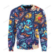 Anime Pkm Water Custom Sweashirt Sweatshirt / S Bl1903226