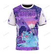 Anime Pkm Totodile Pixel Custom T-Shirt Apparel / S Bt24032217