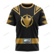 Dino Thunder Black Power Rangers Custom T-Shirt