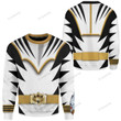 Dino Thunder White Power Rangers Custom Sweatshirt