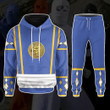 Mighty Morphin Power Ranger Ninja Rangers Blue Wolf Custom Sweatpants