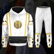 Mighty Morphin Power Ranger Ninja Rangers White Falcon Custom Sweatpants