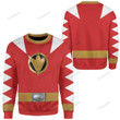 Dino Thunder Red Power Rangers Custom Sweatshirt