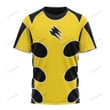 Power Ranger Jungle Fury Yellow Ranger Custom T-Shirt