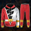 Power Rangers Dino Fury Red Ranger Custom Sweatpants
