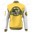 Power Rangers Mighty Morphin Saber Tooth Custom Name Fleece Baseball Jacket
