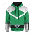 Green Power Rangers Time Force Custom Hoodie