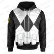 Mighty Morphin Power Rangers Sentry Black Mastodon Custom Hoodie