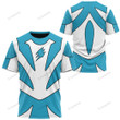 Power Ranger Jungle Fury Spirit Ranger Shark Ranger Custom T-Shirt