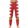Dino Thunder Red Power Rangers Custom Sweatpants