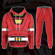 Power Rangers Turbo Red Ranger Custom Hoodie