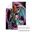 Anime YGO Chaos Emperor Dragon Envoy Of The End Custom Soft Blanket