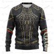 Movie Superhero SM NWH Black And Gold Ver2 Custom Imitation Knitted Sweatshirt