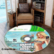 Game Gta 5 Disc 2 Custom Round Carpet Bo3108212