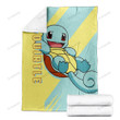 Anime Pkm Squirtle Custom Soft Blanket Bo10032229