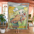 Anime Pkm Bianca Trainer Custom Soft Blanket